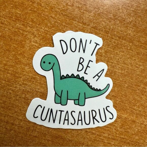 Green Dinosaur Sticker - Picture 1 of 1